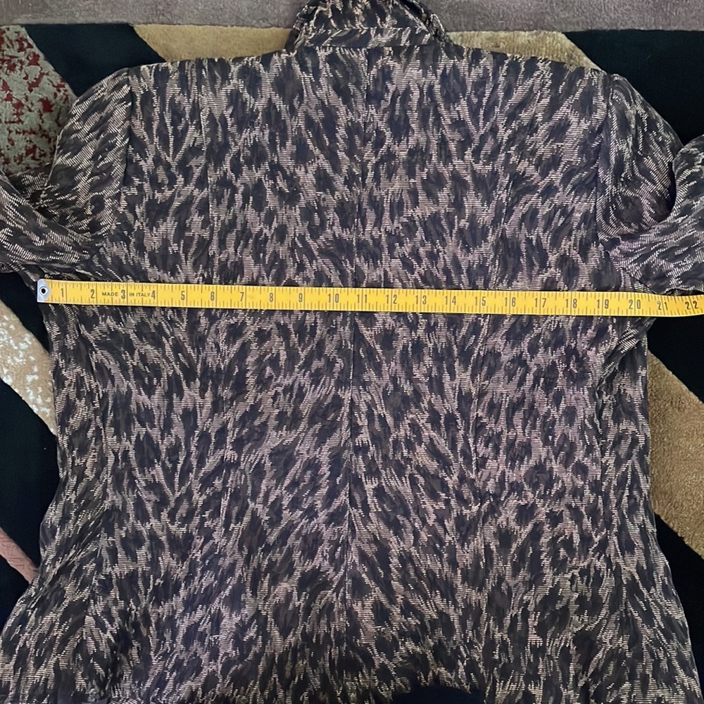 Dark Leopard print jacket! - Picture 5 of 7